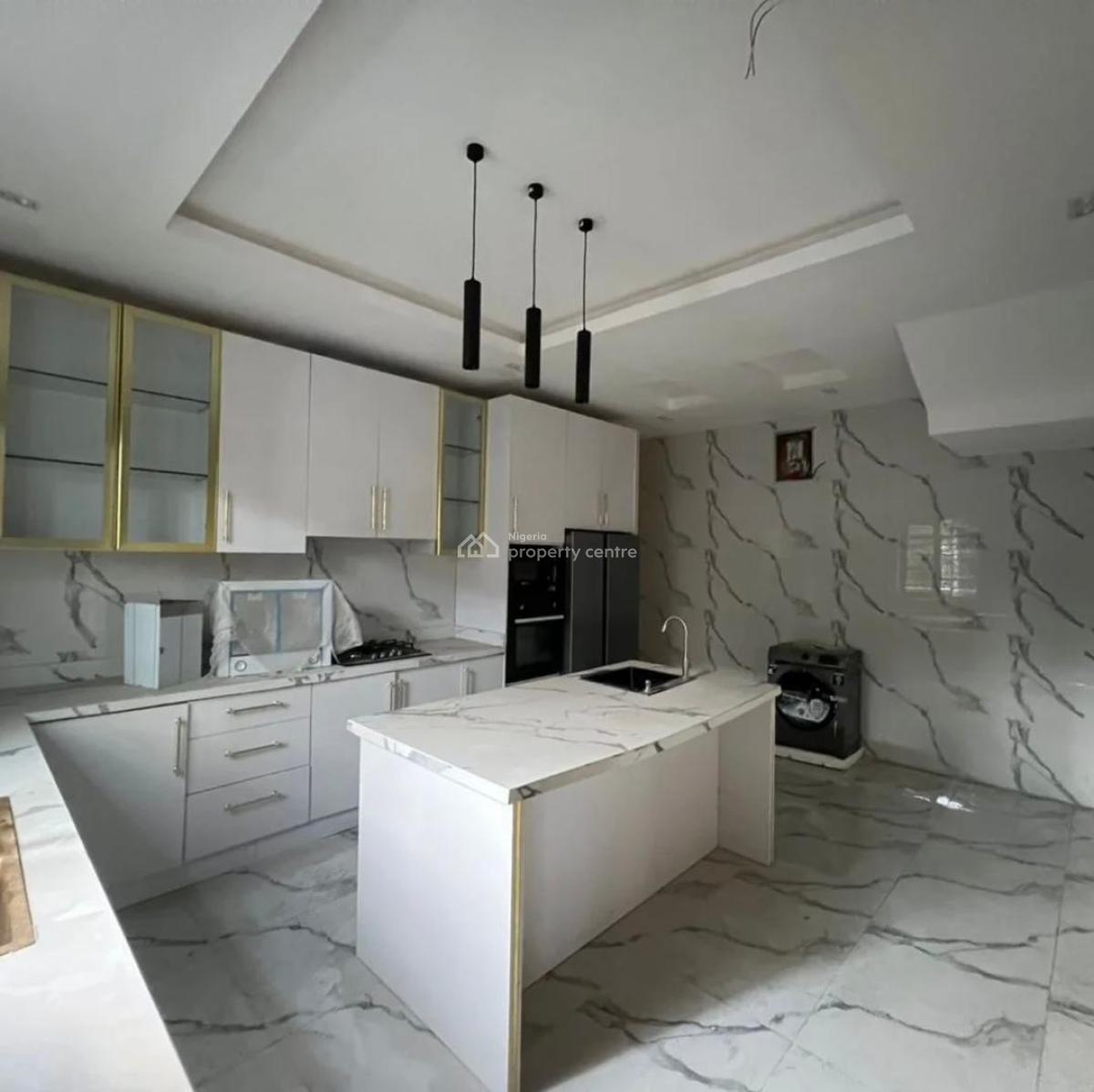 Brand New 5 Bedroom Semi Detached Duplex with a Bq and Study, Lekki Phase 1, Lekki, Lagos, House for Sale