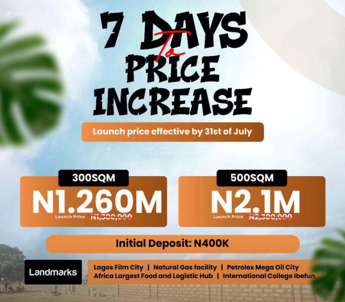 Signature, Ilado , Off Omu Epe - Ikorodu Road, Epe, Lagos, Residential Land for Sale