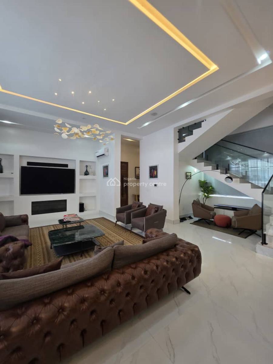 Contemporary 5 Bedroom House, Lekki Phase 1, Lekki, Lagos, Detached Duplex for Sale