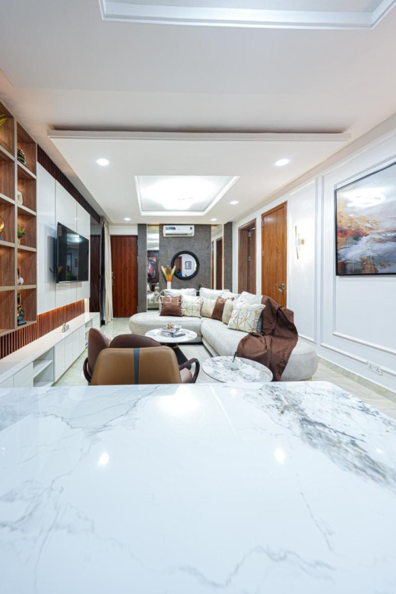 Aesthetically Cool & Luxurious 3 Bedrooms Apartment, Surulere, Lagos, Flat / Apartment Short Let