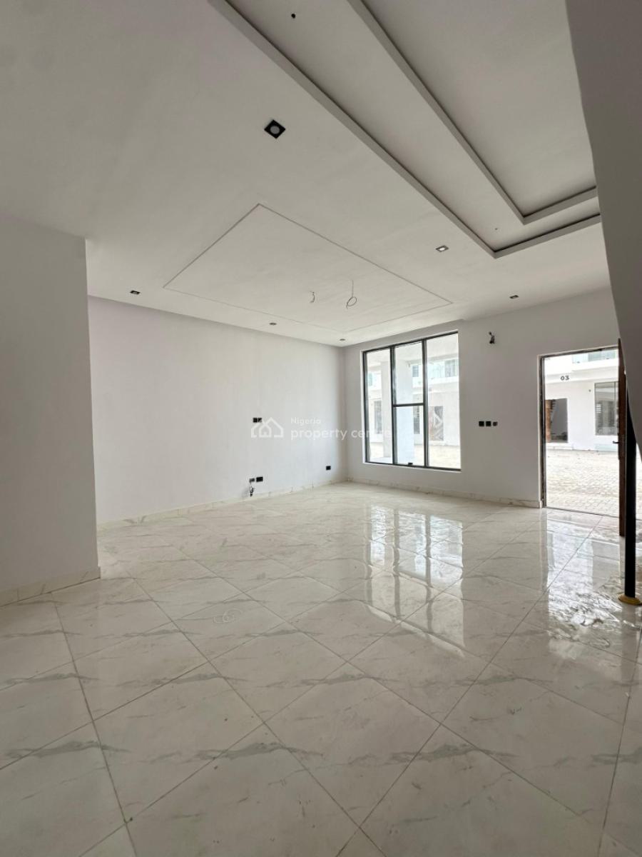 Exquisite Newly Built 4 Bedroom Terraced Duplex with Bq, Vgc, Lekki, Lagos, Terraced Duplex for Sale
