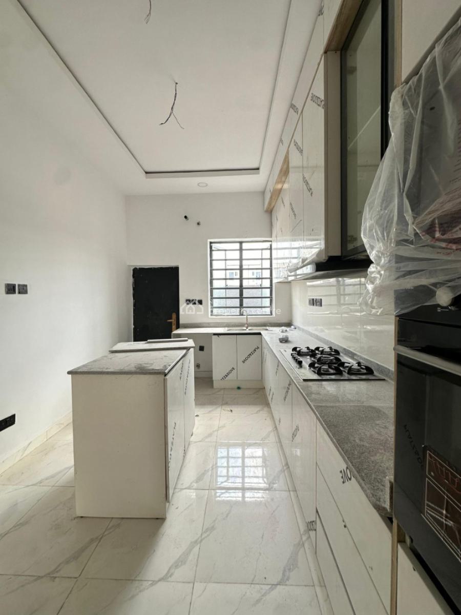 Exquisite Newly Built 4 Bedroom Terraced Duplex with Bq, Vgc, Lekki, Lagos, Terraced Duplex for Sale