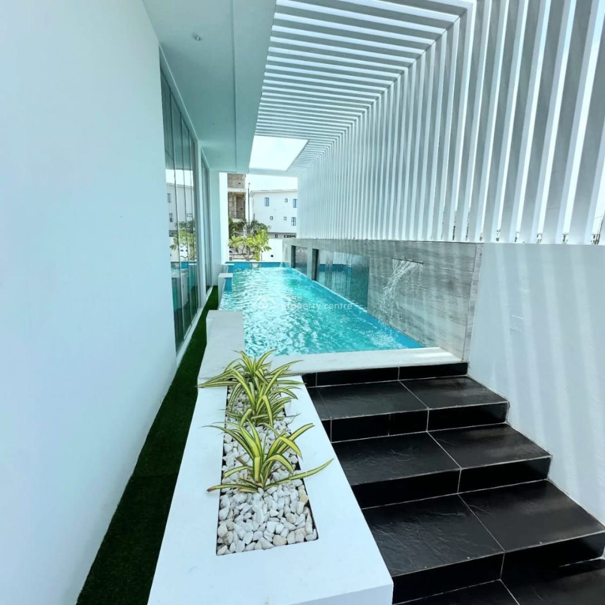 Luxury 5 Bedroom Detached Duplex with Pool, Bq & Gym, Ikate, Lekki, Lagos, Detached Duplex for Sale