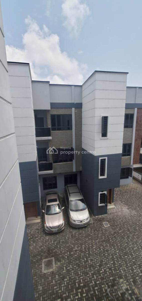 Newly Built Fully Serviced 4 Bedroom Terraced Duplex with a Room Bq, Kunsela Road, Ikate, Lekki, Lagos, Terraced Duplex for Sale