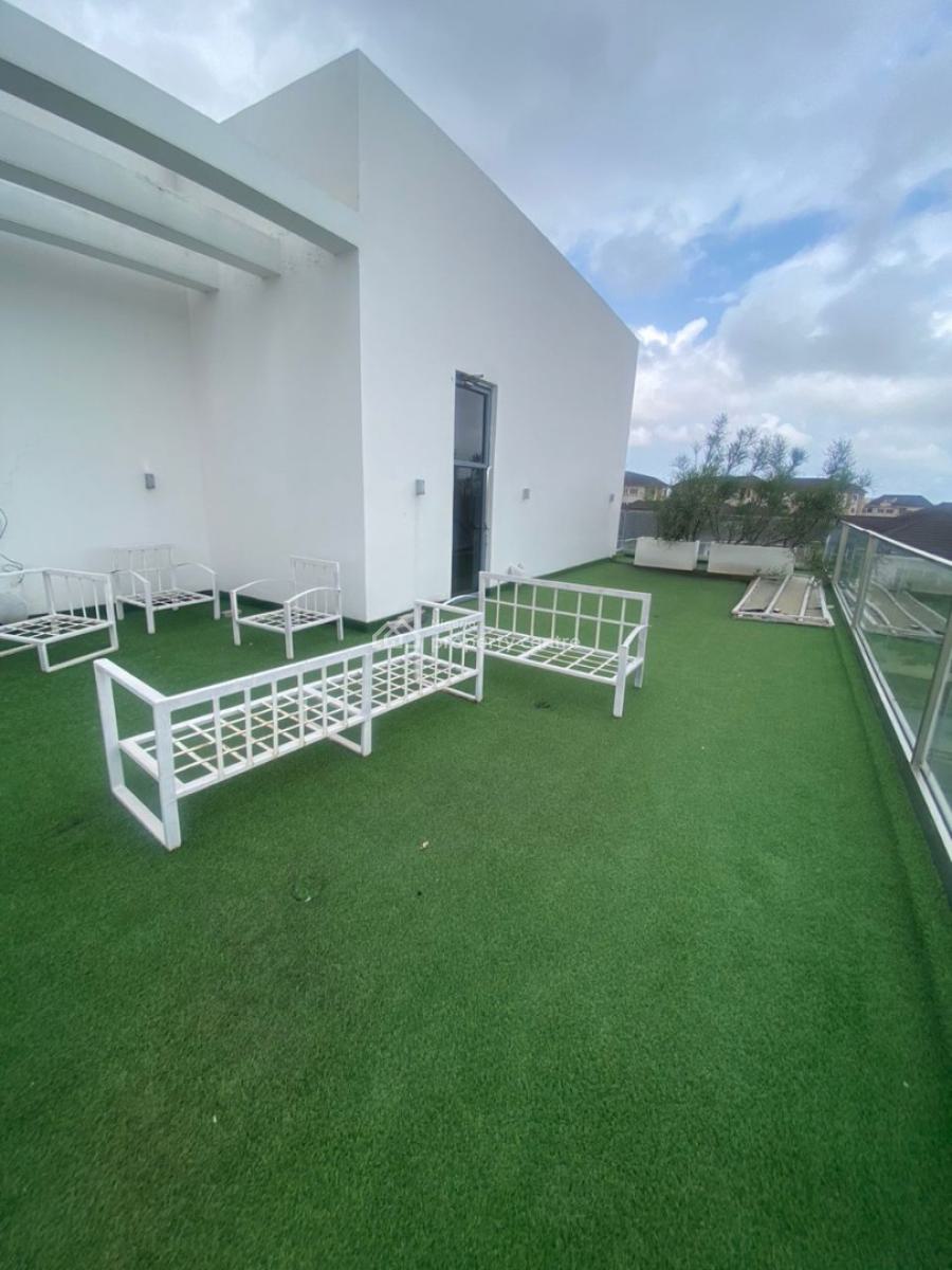 Luxury 5 Bedroom Detached Duplex with Pool and a Room Staff Quarter, Pinnock Beach Estate, Osapa, Lekki, Lagos, Detached Duplex for Rent