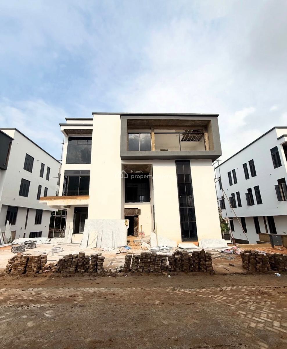 Newly Built 6 Bedroom Detached Duplex with 2 Bedrooms Bq and Basement, Maitama District, Abuja, Detached Duplex for Sale