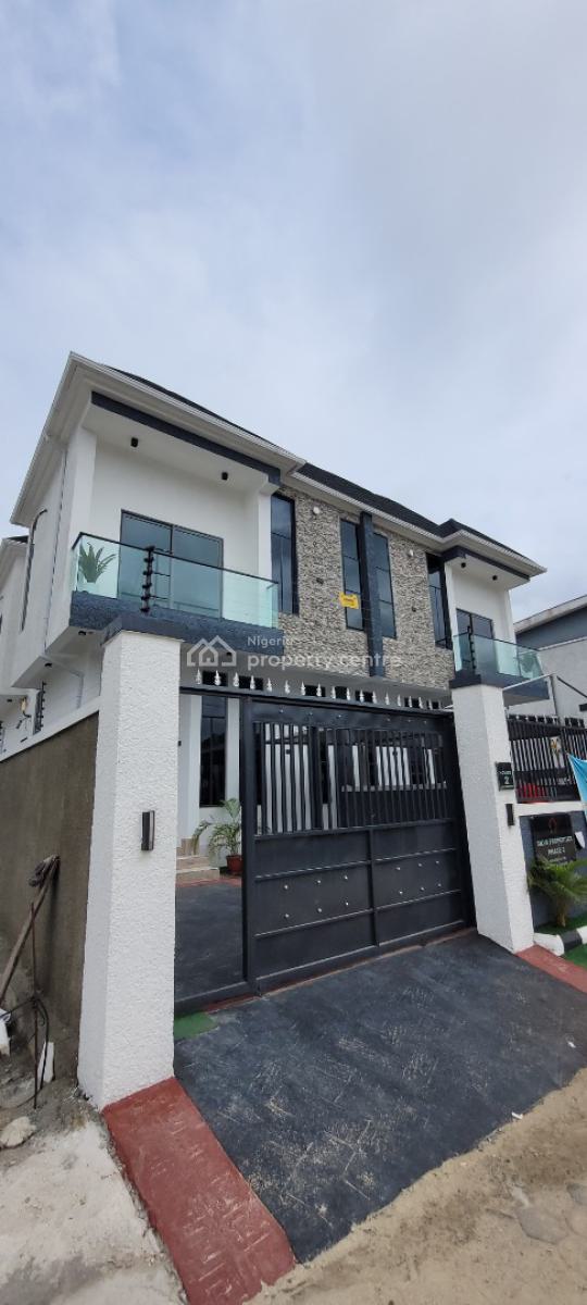 New 4 Bedroom Semi Detached Duplex with Bq, Ikota, Lekki, Lagos, Semi-detached Duplex for Sale