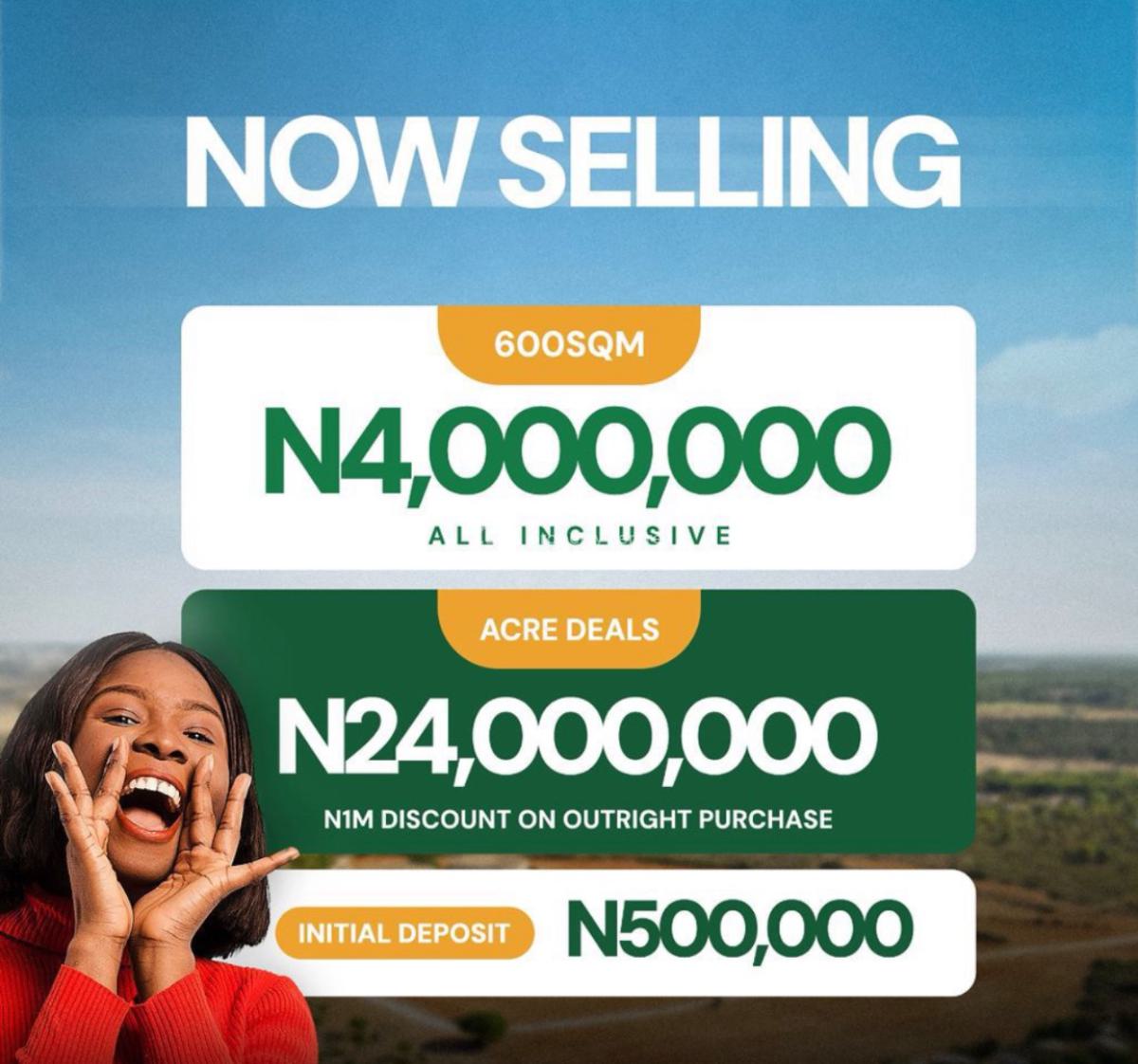 Eden Hills, Imota, Ikorodu, Lagos, Residential Land for Sale