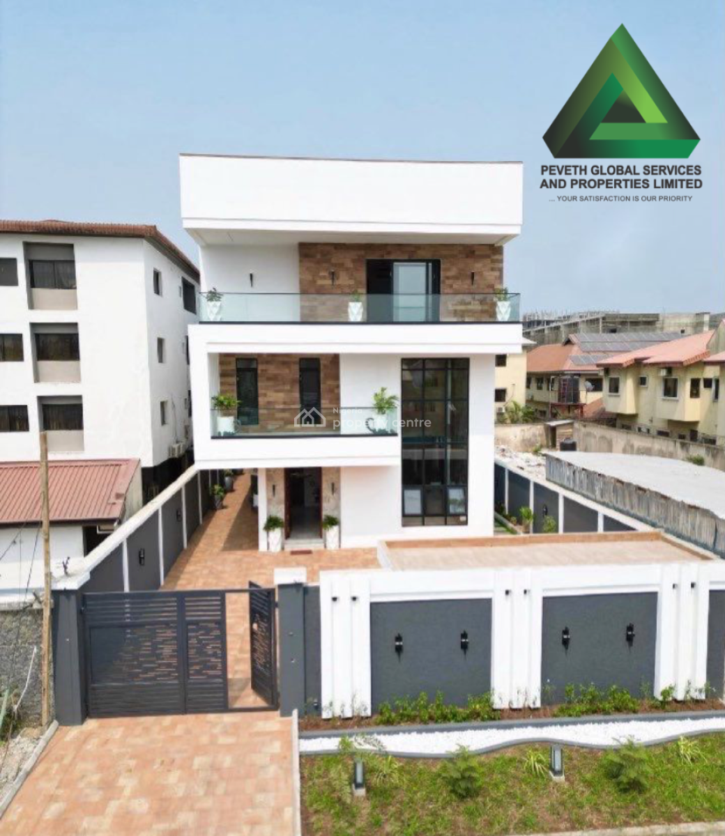 Luxury 6 Bedroom Fully Detached Duplex + Pool, Saloon/spa, Gym, Cinema, Ikoyi, Lagos, Detached Duplex for Sale