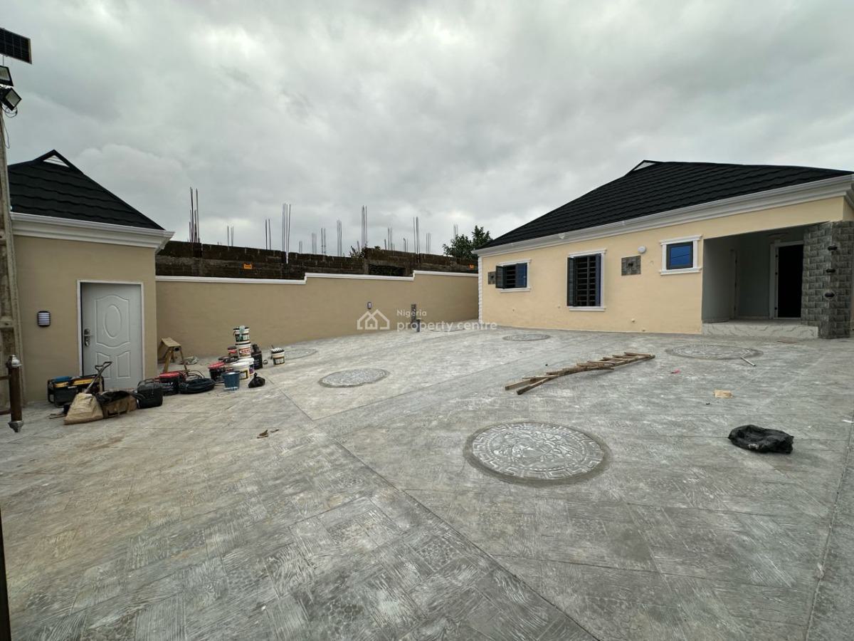 Newly Built Modern 3 Bedroom Bungalow Home + Room Bq & Security Post, Elebu Central Hospital,  Elebu Area Off Akala Express, Ibadan, Oyo, Detached Bungalow for Sale