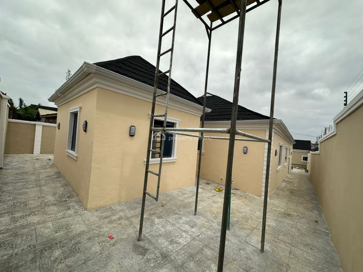 Newly Built Modern 3 Bedroom Bungalow Home + Room Bq & Security Post, Elebu Central Hospital,  Elebu Area Off Akala Express, Ibadan, Oyo, Detached Bungalow for Sale