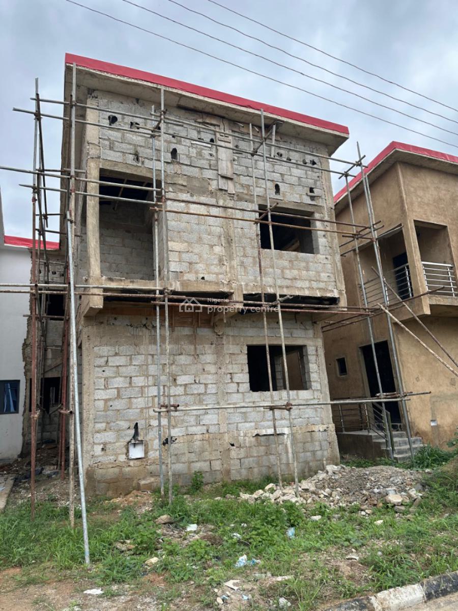 4 Bedroom Terrace, Mikuch Estate, Behind Citec, Mbora (nbora), Abuja, House for Sale