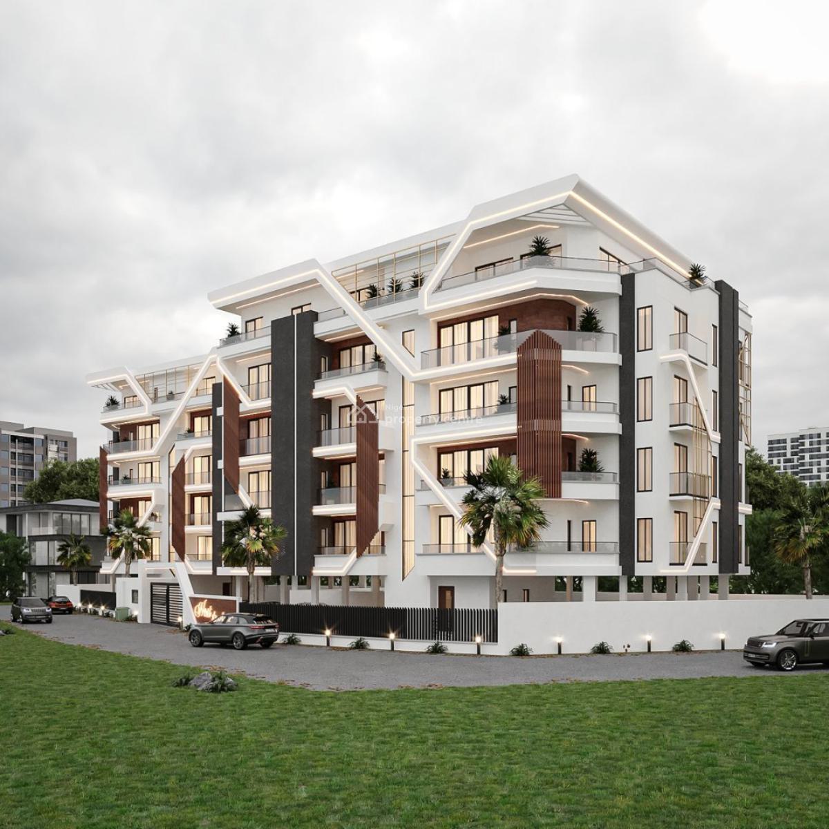 Luxury 2 Bedroom Apartment with Bq, Freedom Way, Lekki, Lagos, Block of Flats for Sale