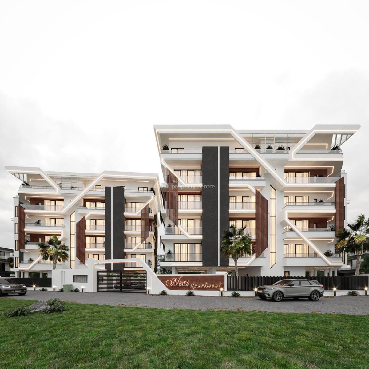Luxury 2 Bedroom Apartment with Bq, Freedom Way, Lekki, Lagos, Block of Flats for Sale