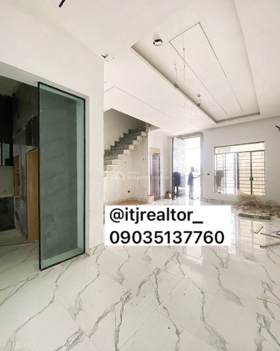 Lovely 4 Bedroom Terrace Duplex with Bq, Osapa London, Osapa, Lekki, Lagos, Terraced Duplex for Sale