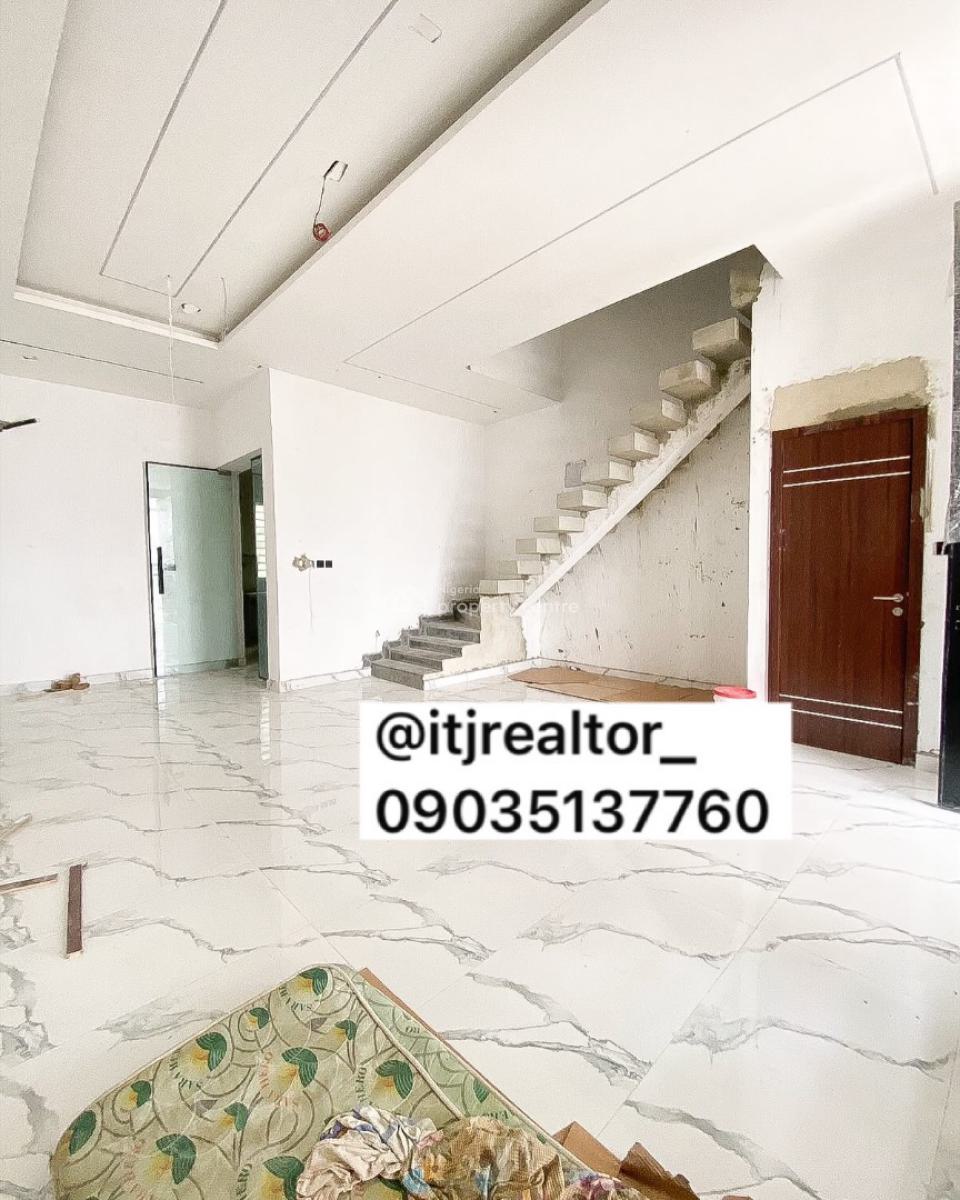 Lovely 4 Bedroom Terrace Duplex with Bq, Osapa London, Osapa, Lekki, Lagos, Terraced Duplex for Sale