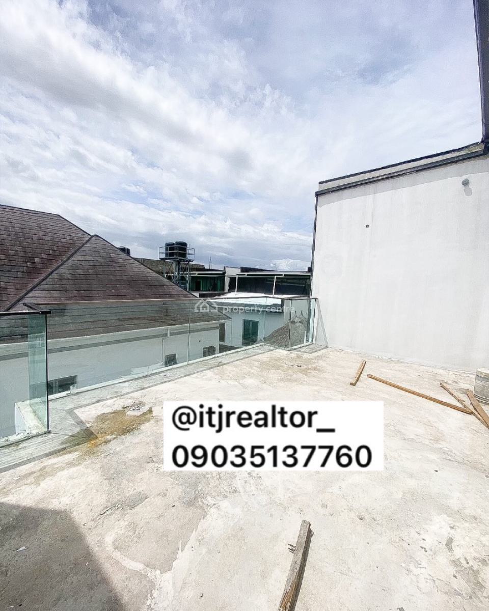 Lovely 4 Bedroom Terrace Duplex with Bq, Osapa London, Osapa, Lekki, Lagos, Terraced Duplex for Sale