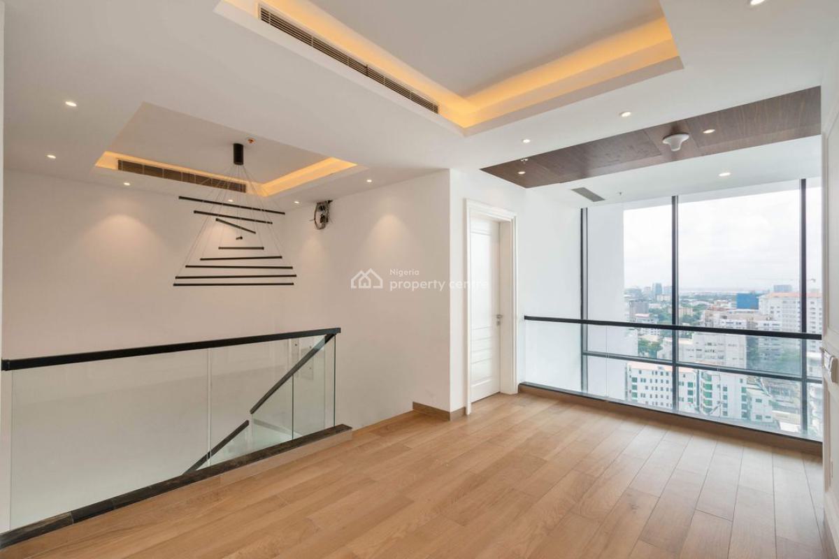 City/ Water View 4 Bed Contemporary Apt and Maisonette + Lift/ Pool/ G, Bourdilon Road, Ikoyi, Lagos, House for Rent