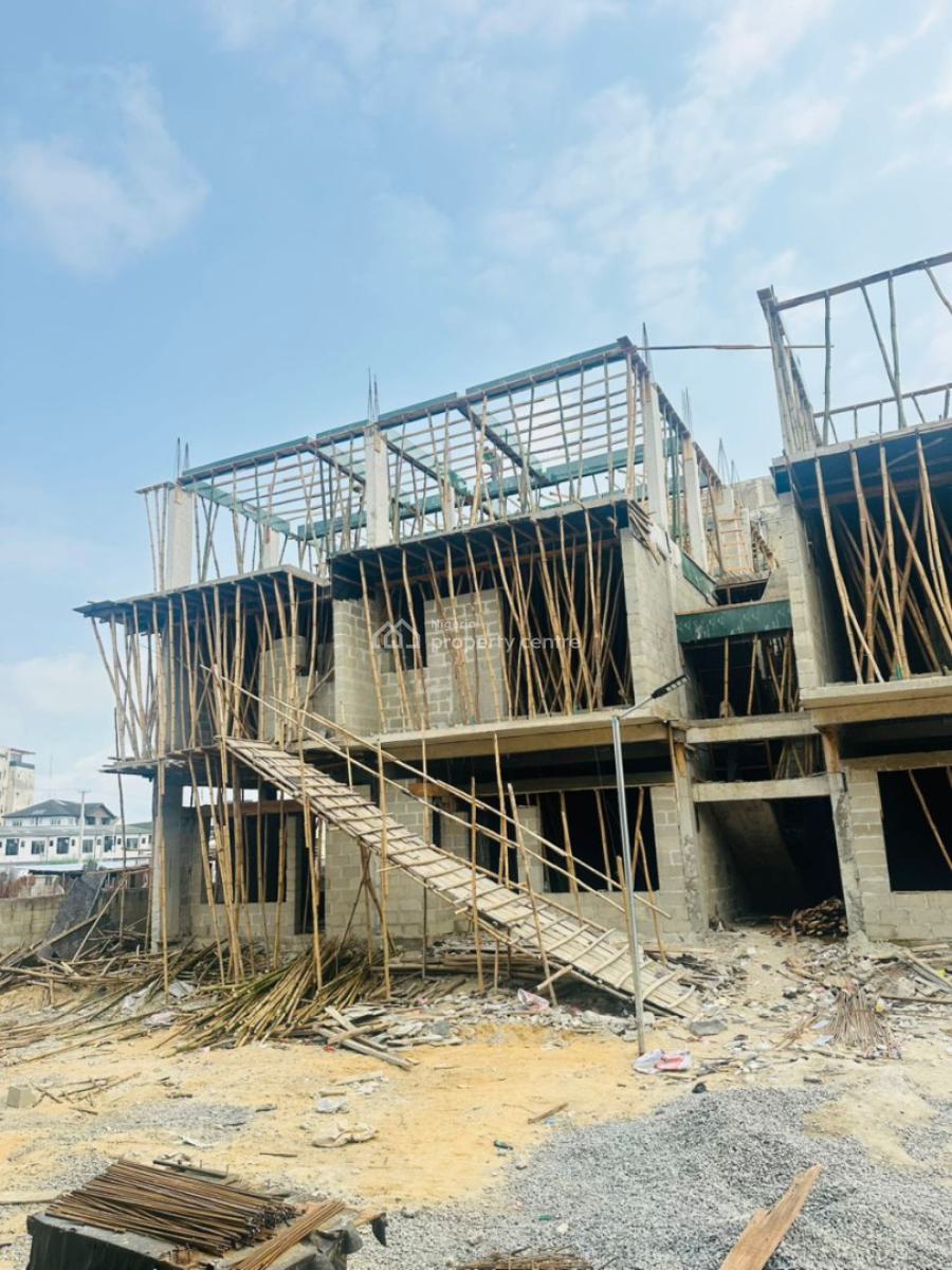 4 Bedroom Terrace Duplex with Bq, Lekki Phase 1, Lekki, Lagos, Terraced Duplex for Sale