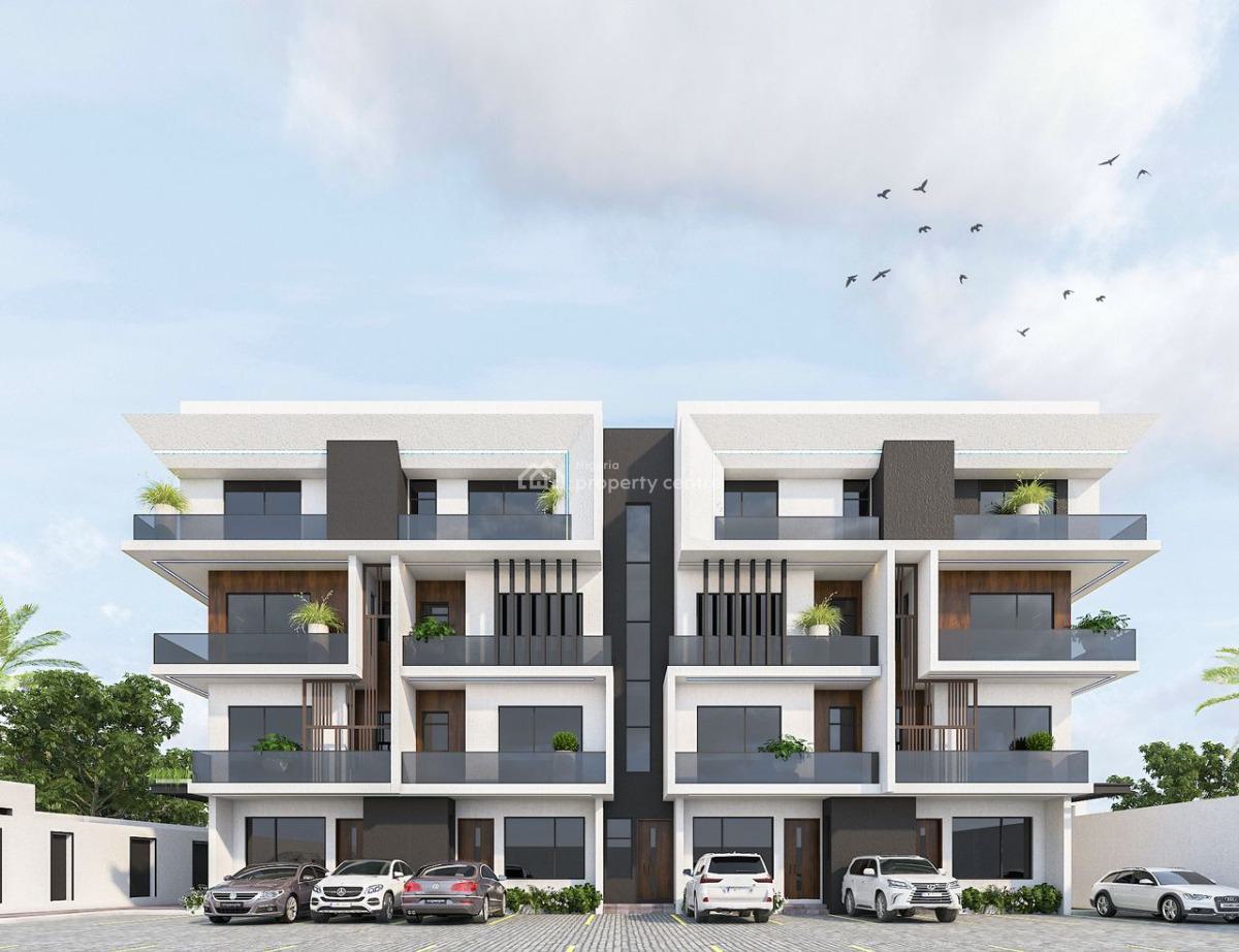 4 Bedroom Terrace Duplex with Bq, Lekki Phase 1, Lekki, Lagos, Terraced Duplex for Sale