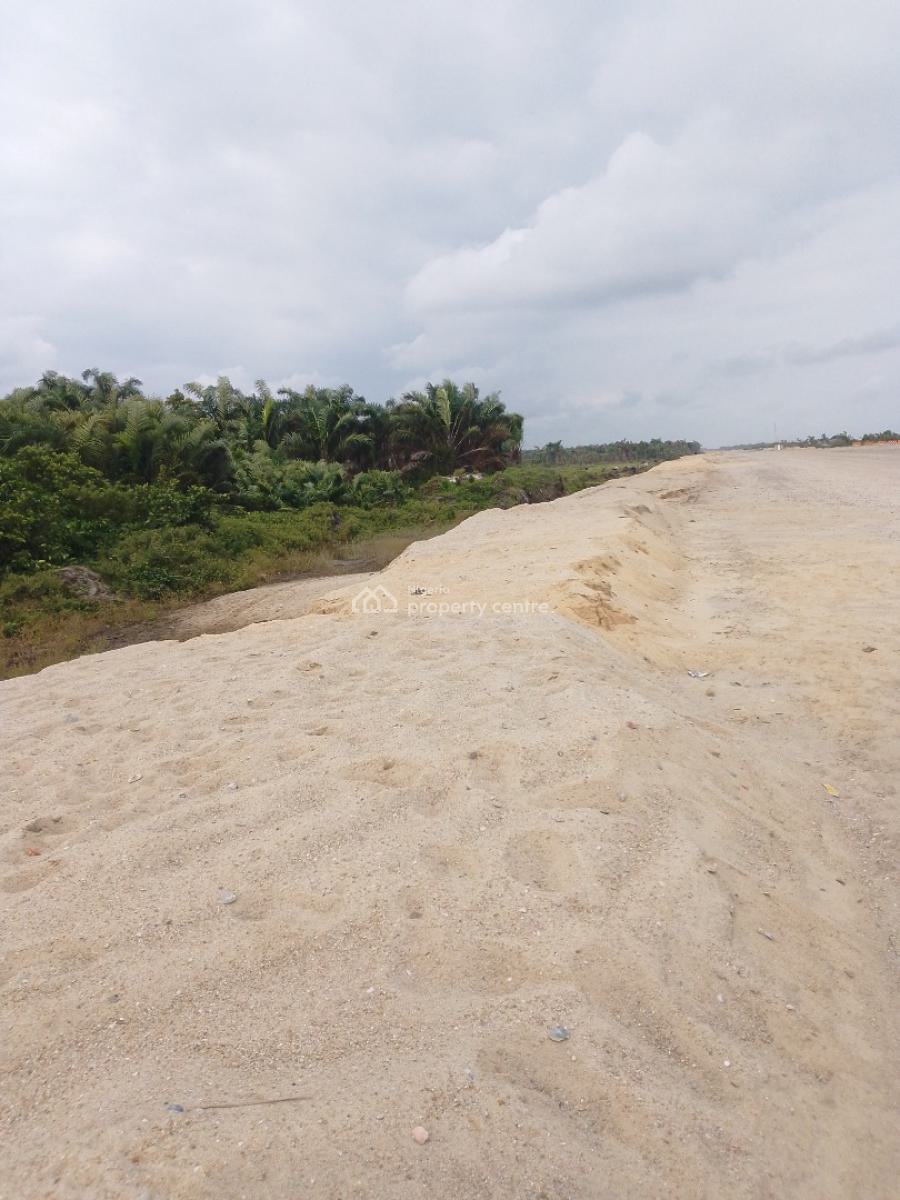 Buy and Build Immediately Land with C of O, Directly Facing Coastal Road Opposite Meridan Boularvard Estate, Okun-ajah, Ajah, Lagos, Land for Sale