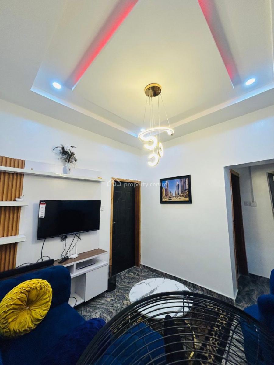 2 Units of Cozy 1-bedroom Serviced Apartment, Yaba, Lagos, Mini Flat (room and Parlour) Short Let