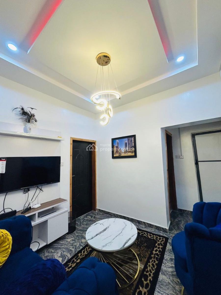 2 Units of Cozy 1-bedroom Serviced Apartment, Yaba, Lagos, Mini Flat (room and Parlour) Short Let