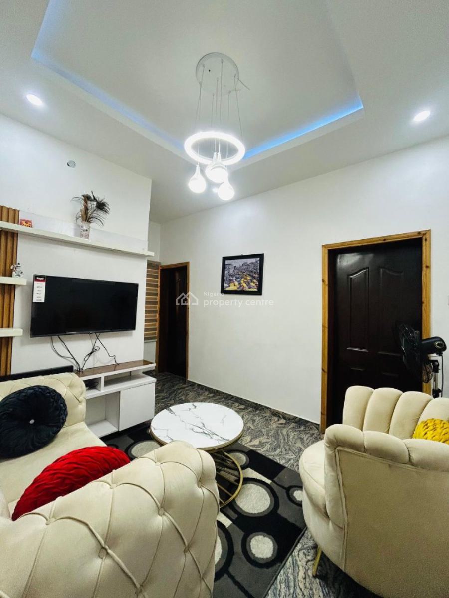 2 Units of Cozy 1-bedroom Serviced Apartment, Yaba, Lagos, Mini Flat (room and Parlour) Short Let