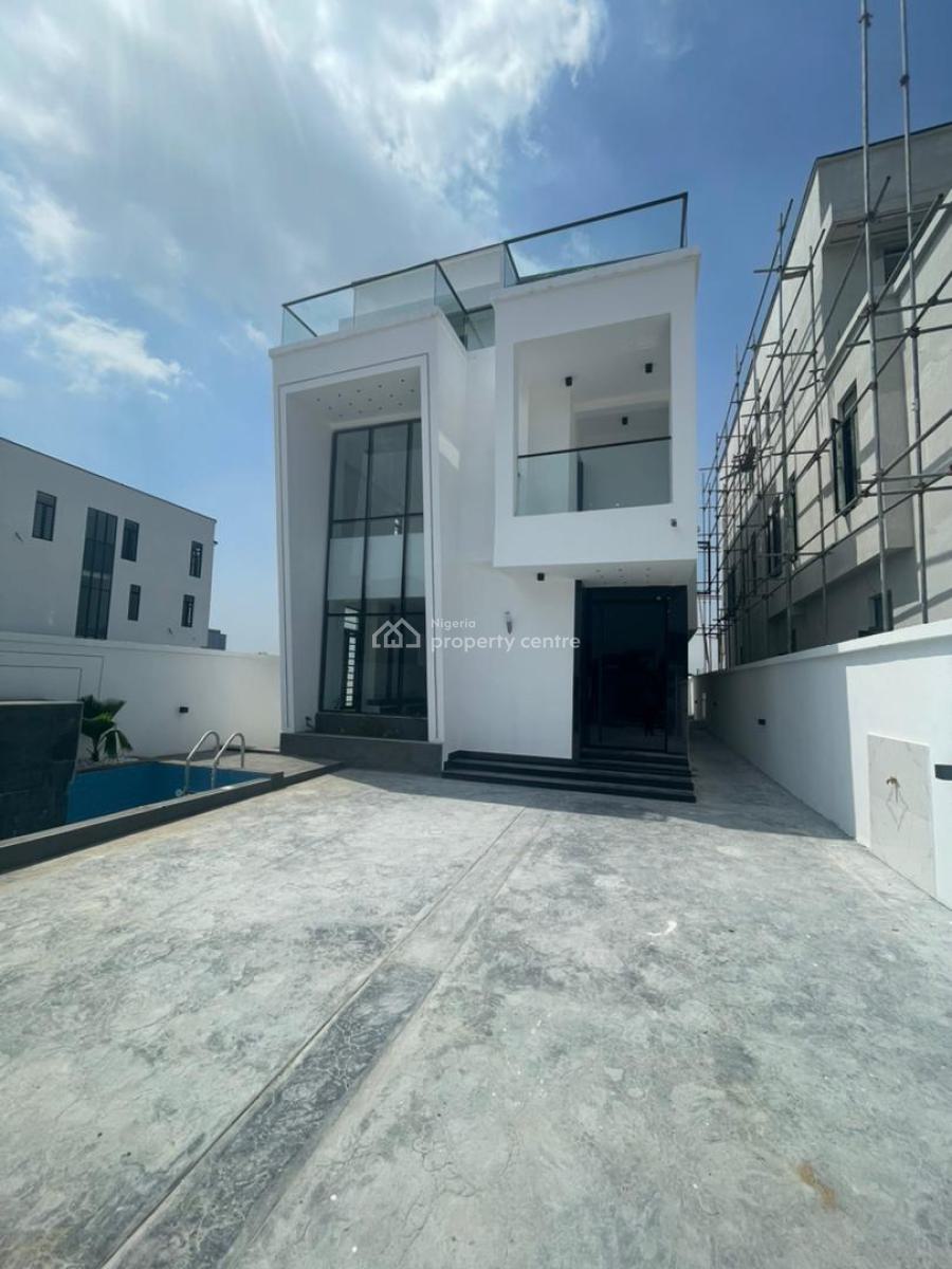 Exceptionally Finished 5-bedroom Detached Duplex with Pool, Gym & Bq, Lekki Phase 1, Lekki, Lagos, Detached Duplex for Rent