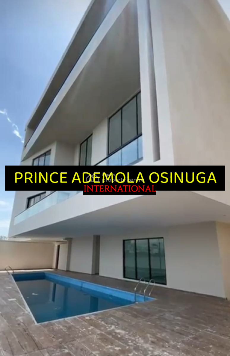 Newly Built 5 Bedroom Waterfront Fully Detached House+ Swimming Pool+ Bq, Banana Island Estate, Banana Island, Ikoyi, Lagos, Detached Duplex for Sale