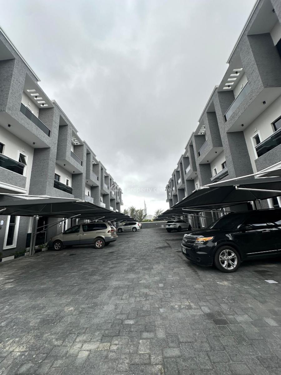 Cozy 4 Bedroom Terrace Duplex with Bq, Pool & Gym, Victoria Island (vi), Lagos, Terraced Duplex for Rent