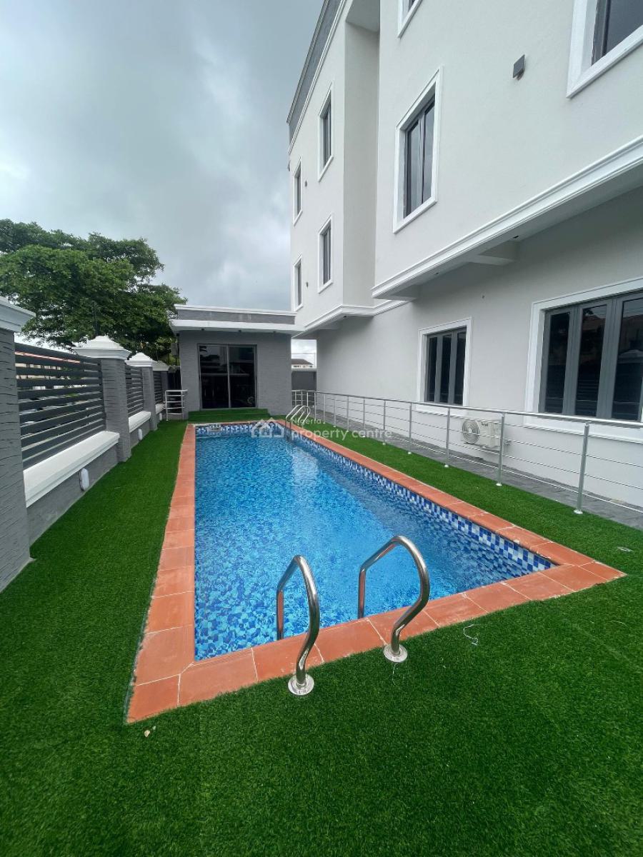 Cozy 4 Bedroom Terrace Duplex with Bq, Pool & Gym, Victoria Island (vi), Lagos, Terraced Duplex for Rent