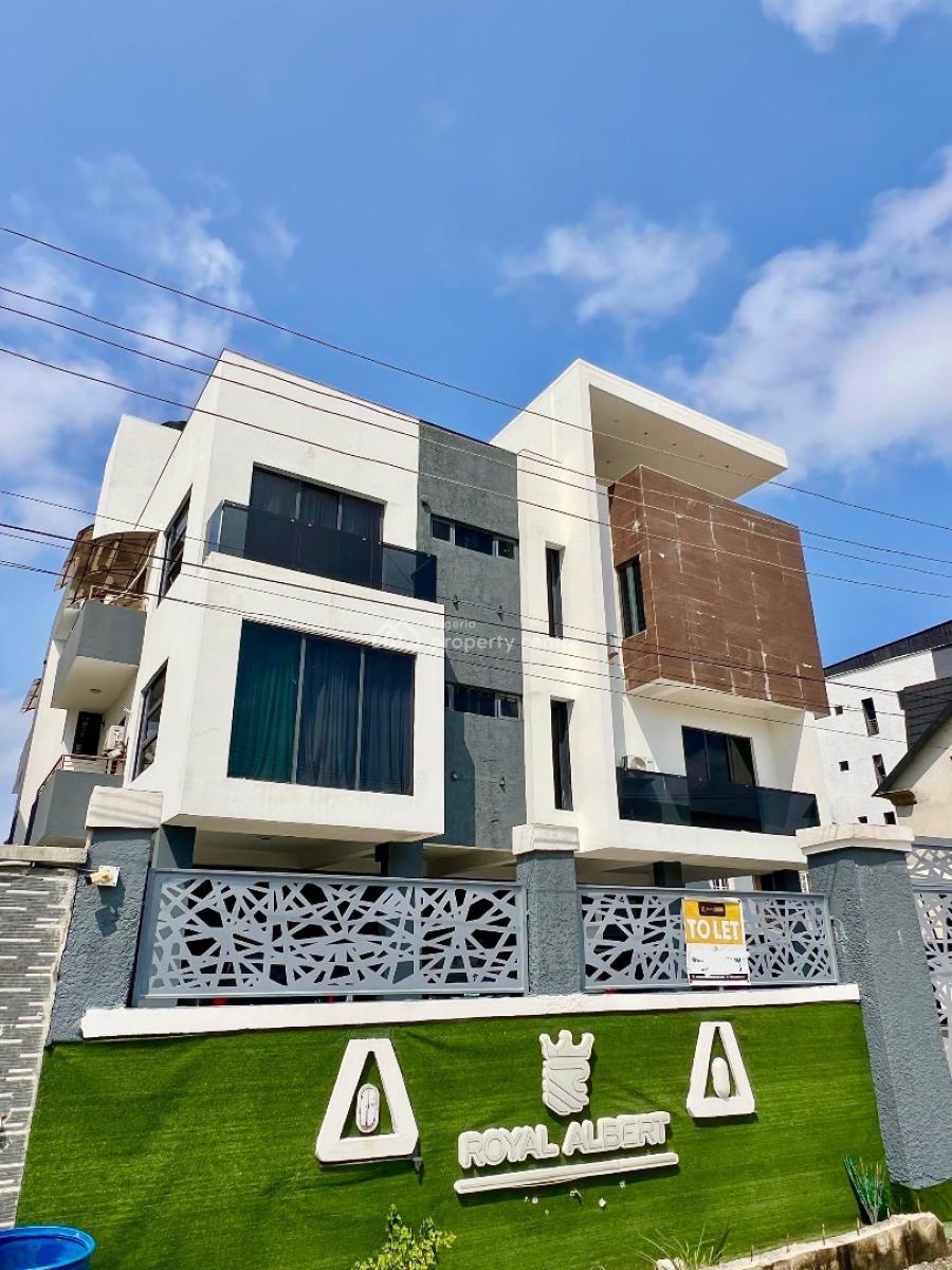 Furnished 2 Bedroom Apartment, Ikate, Ilasan, Lekki, Lagos, Flat / Apartment for Rent
