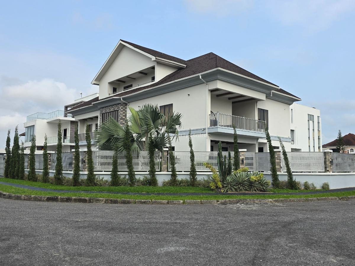 Massive Mansion, Pinnock Beach Estate, Osapa, Lekki, Lagos, Detached Duplex for Sale