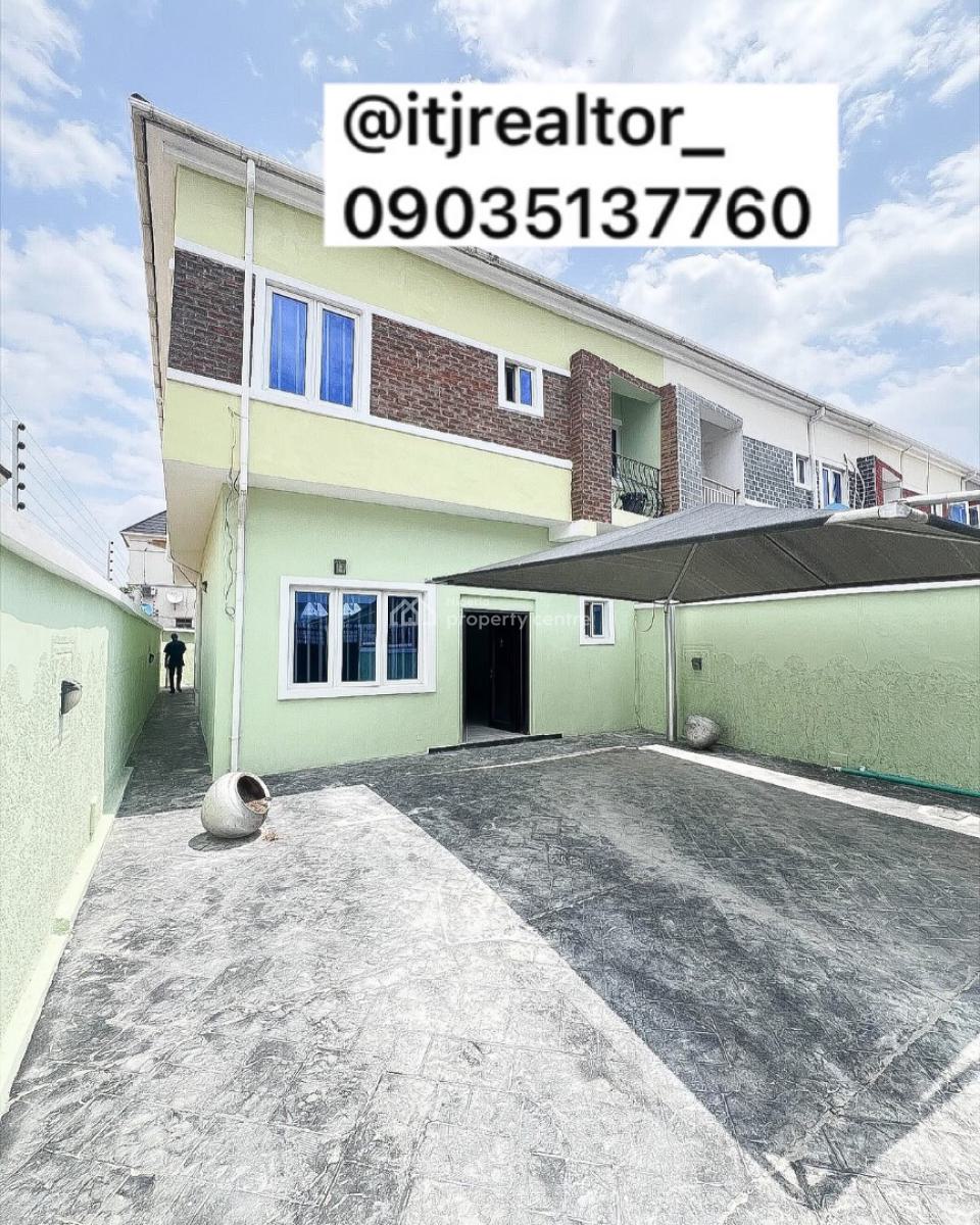 Modern 3 Bedroom Terrace Duplex with Bq, Osapa London, Osapa, Lekki, Lagos, Terraced Duplex for Sale