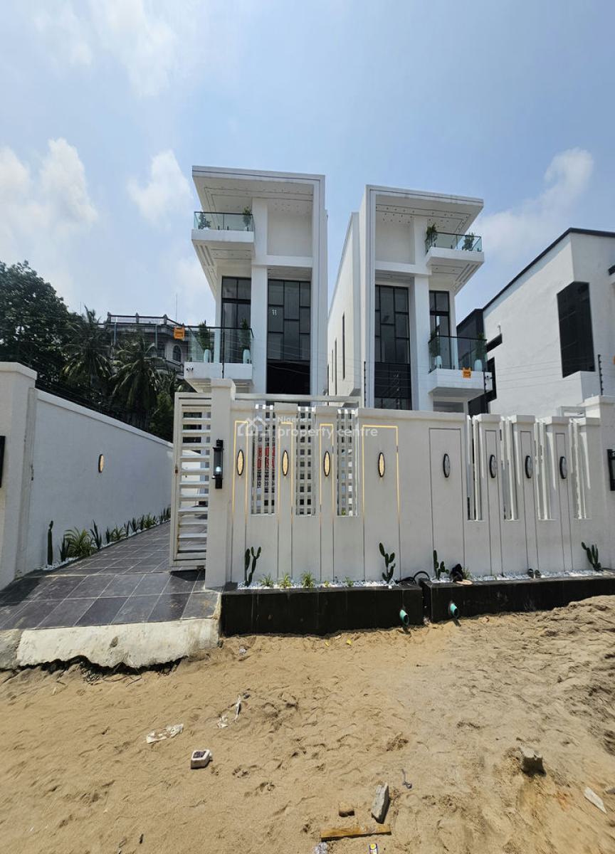 Luxury 5 Bedroom Detached House with Swimming Pool and Bq, Chevron Drive, Lekki, Lagos, Detached Duplex for Sale