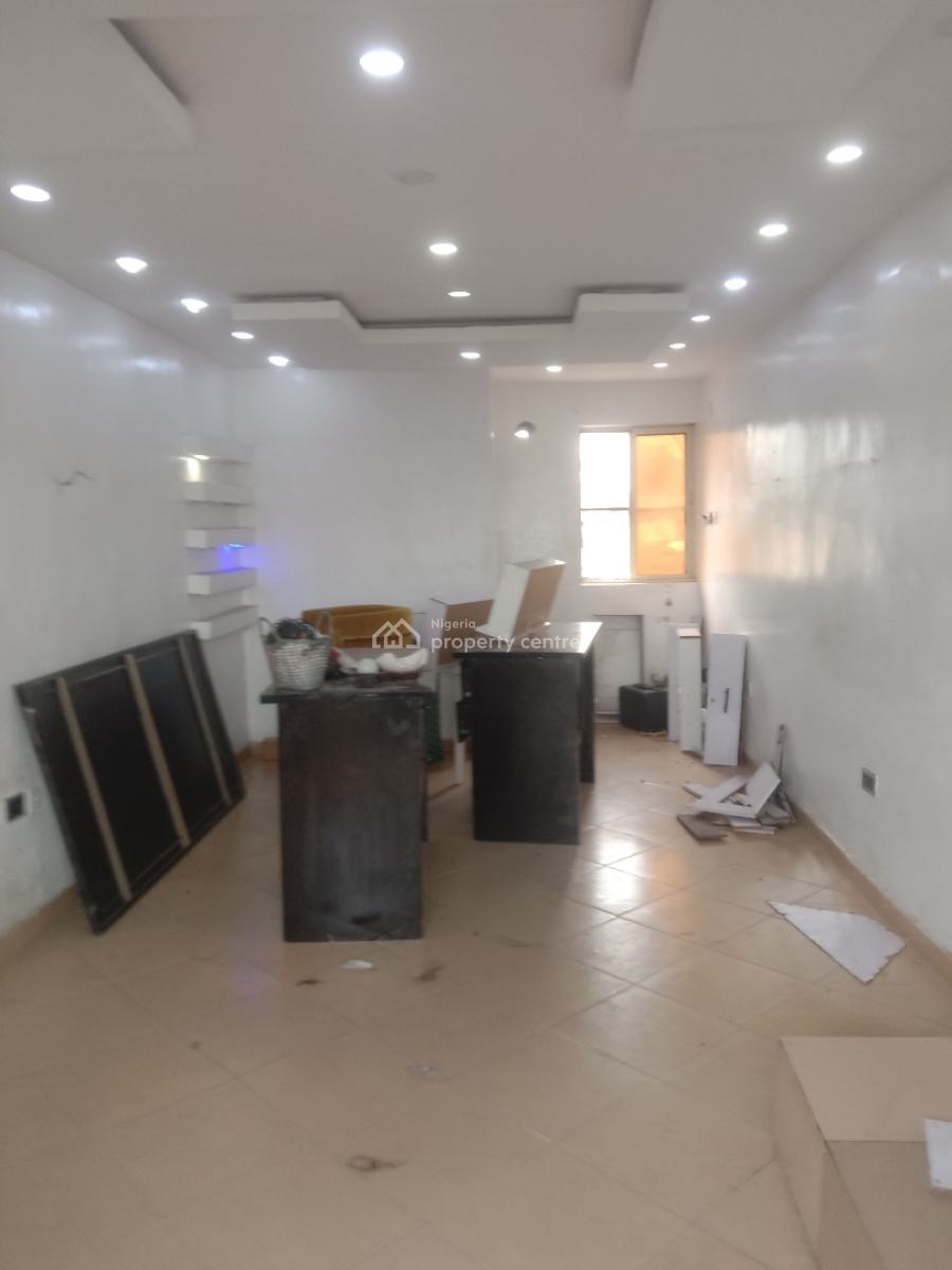 Standard and Spacious Shop Upstairs Facing Road Pop Finishing with Toile, Close to Addo Roundabout with Parking Space, Ajah, Lagos, Shop for Rent
