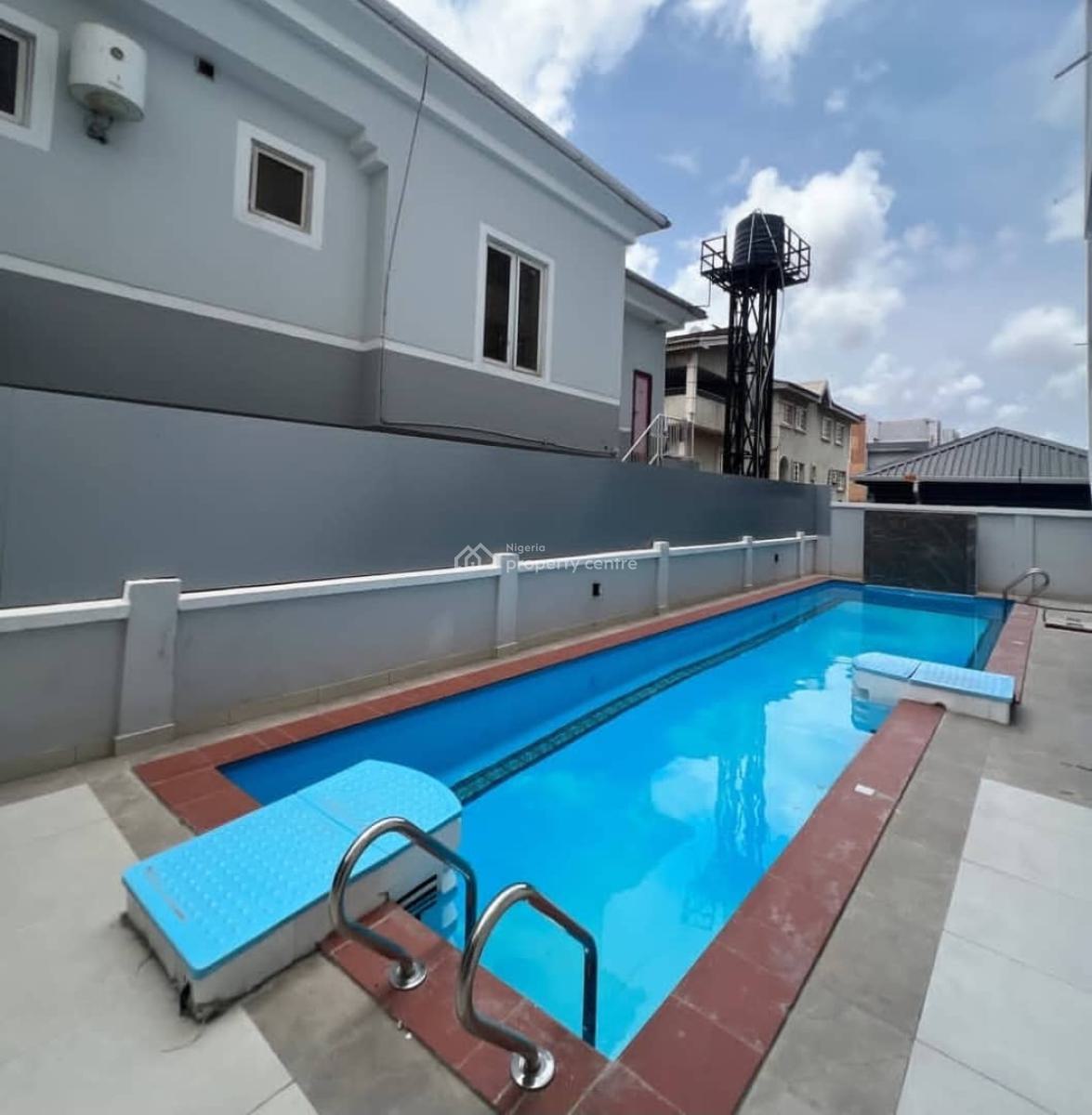 Luxury 4 Bedroom Maisonnett with Elevator, Pool & Bq, Off Admiralty Way, Lekki Phase 1, Lekki, Lagos, Flat / Apartment for Rent