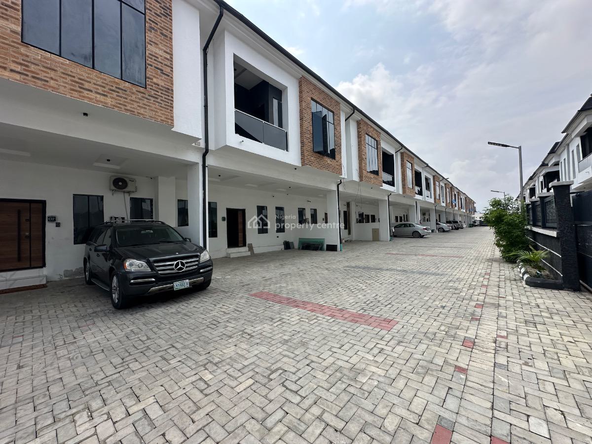 Lovely 4 Bedroom Terrace Duplex, Chevron Tollgate, Lekki, Lagos, Terraced Duplex for Sale