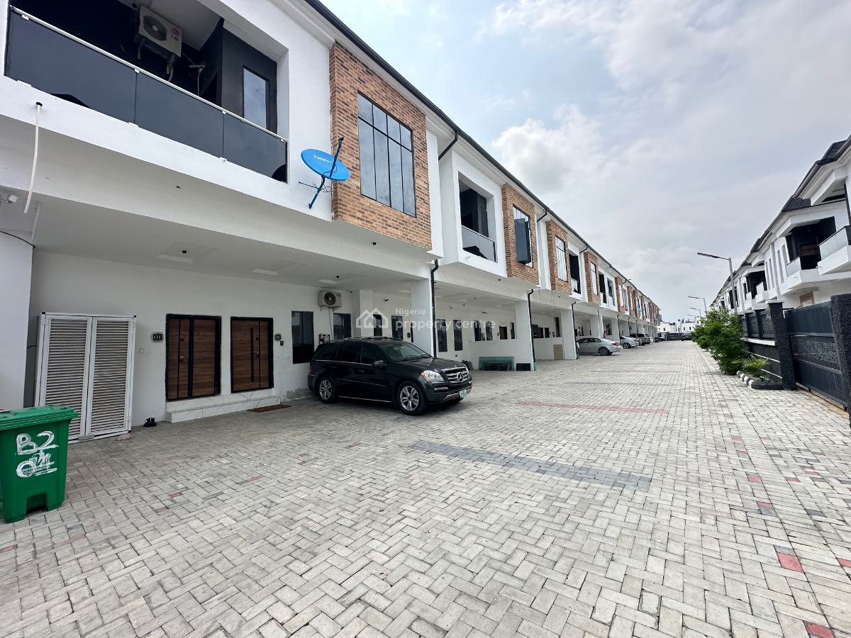 Lovely 4 Bedroom Terrace Duplex, Chevron Tollgate, Lekki, Lagos, Terraced Duplex for Sale
