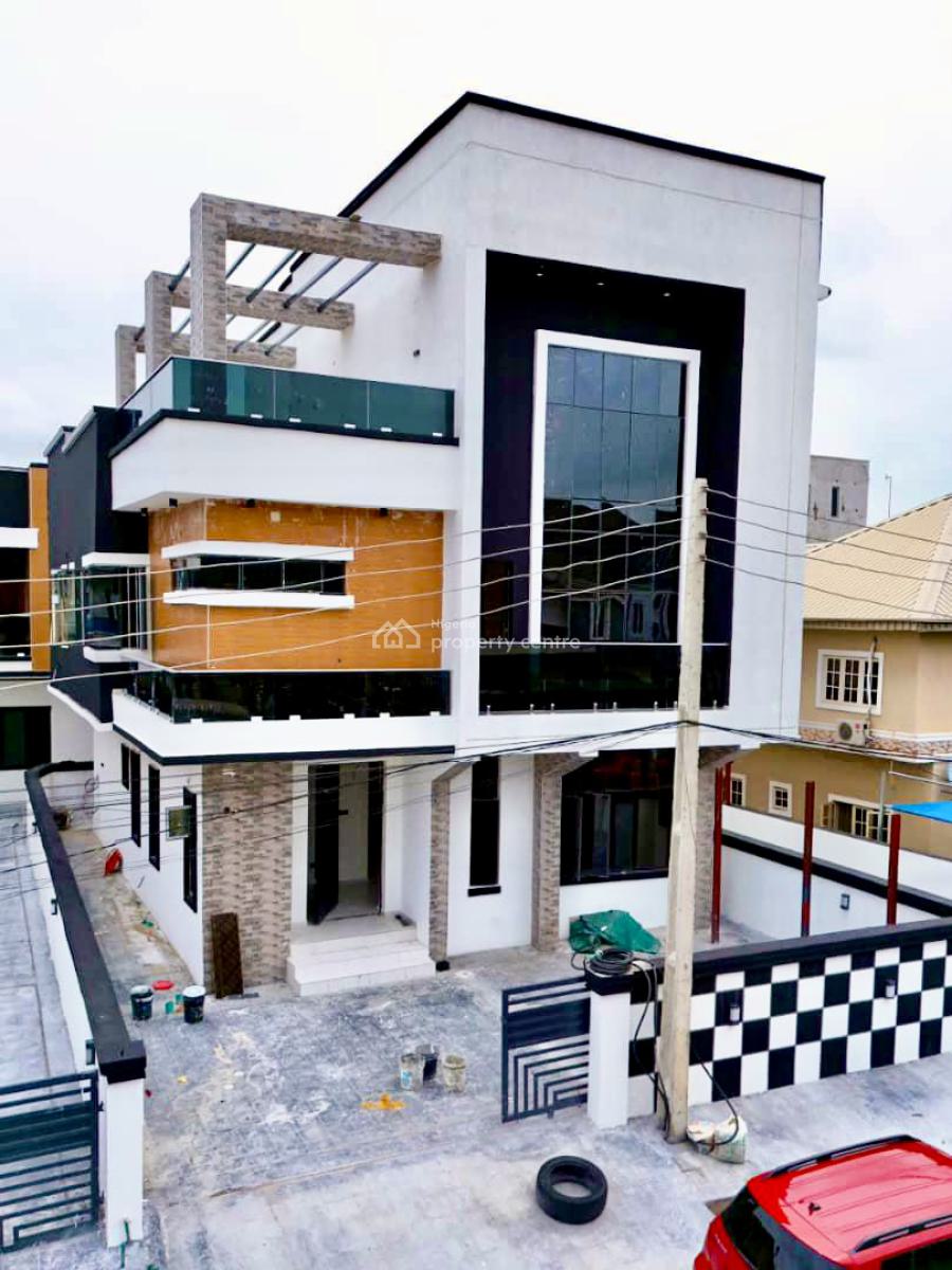 Well Designed 5-bedroom Detached Duplex with Bq, Chevron, Lekki, Lagos, Detached Bungalow for Sale