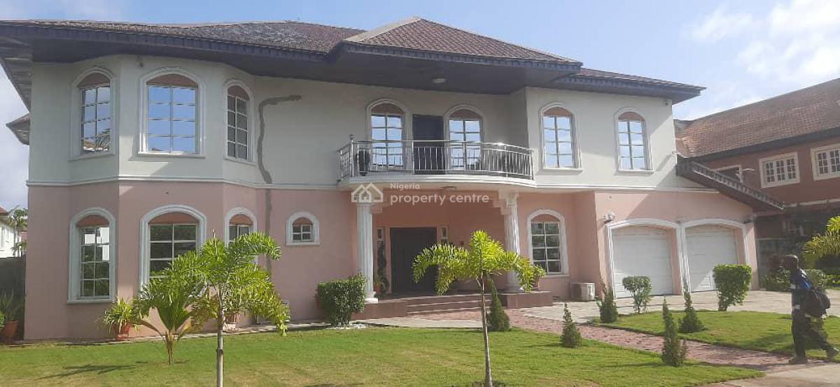Fully Furnished 6 Bedroom Palatial House with Pool on 1,200sqm, Nicon Town, Lekki, Lagos, Detached Duplex for Sale