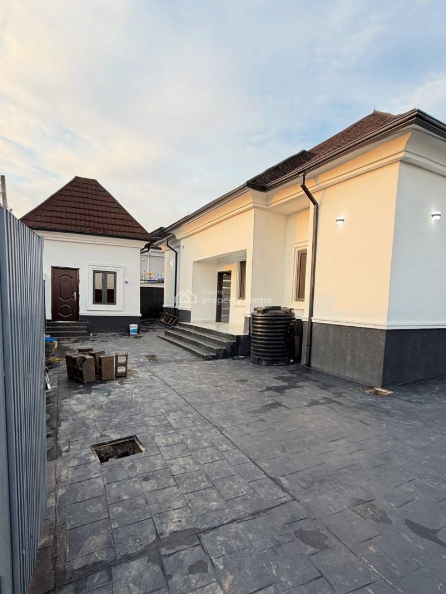 Newly Built 3-bedroom Bungalow Located Within a Secure Estate, Extension, Gwarinpa, Abuja, Detached Bungalow for Rent