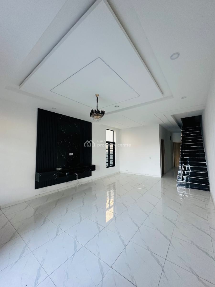 Luxury 4 Bedrooms Terrace Duplex with Bq - Self Compound, Ikota, Lekki, Lagos, Terraced Duplex for Rent