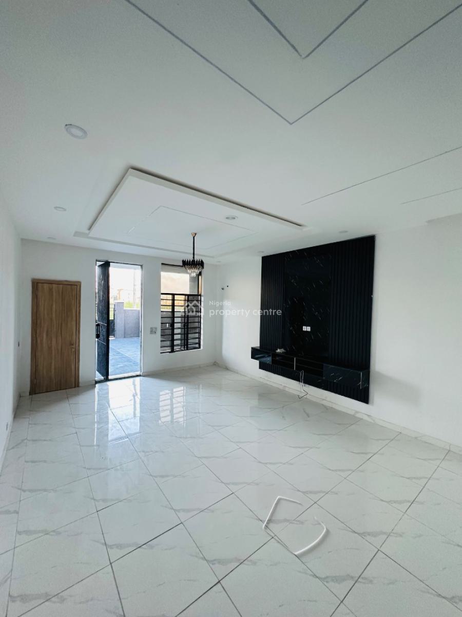 Luxury 4 Bedrooms Terrace Duplex with Bq - Self Compound, Ikota, Lekki, Lagos, Terraced Duplex for Rent