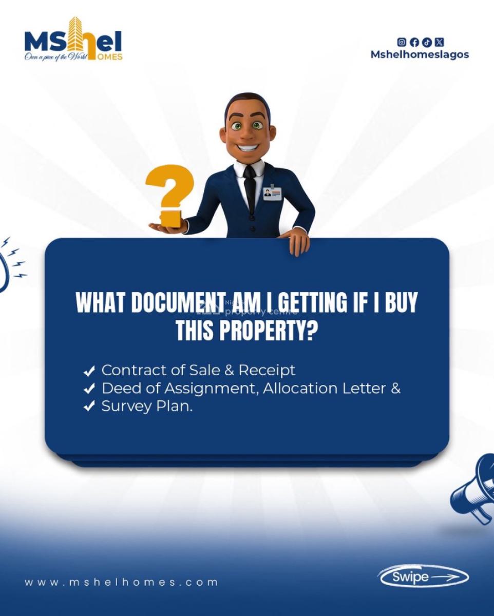 Build Your Dream Home in a Secure & Elegant Family Estate 3 Bedroom Terrace, Sangotedo, Ajah, Lagos, House for Sale