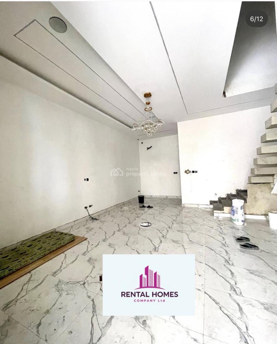 Newly Built 4 Bedroom Terrace Duplex, Osapa, Lekki, Lagos, Terraced Duplex for Sale