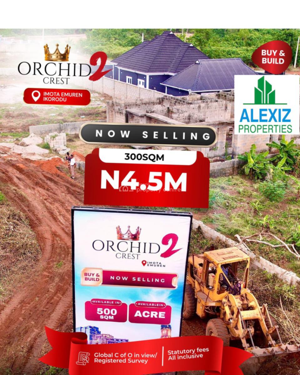 Own a Buy and Build Land in Already Developed Area at Promo Price, Ikorodu, Lagos, Mixed-use Land for Sale