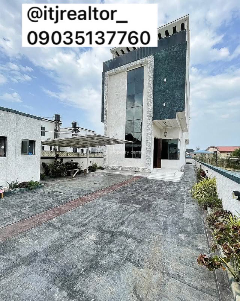 Modern 4 Bedroom Detached Duplex with Swimming Pool and Bq, Ajah, Lagos, Detached Duplex for Sale