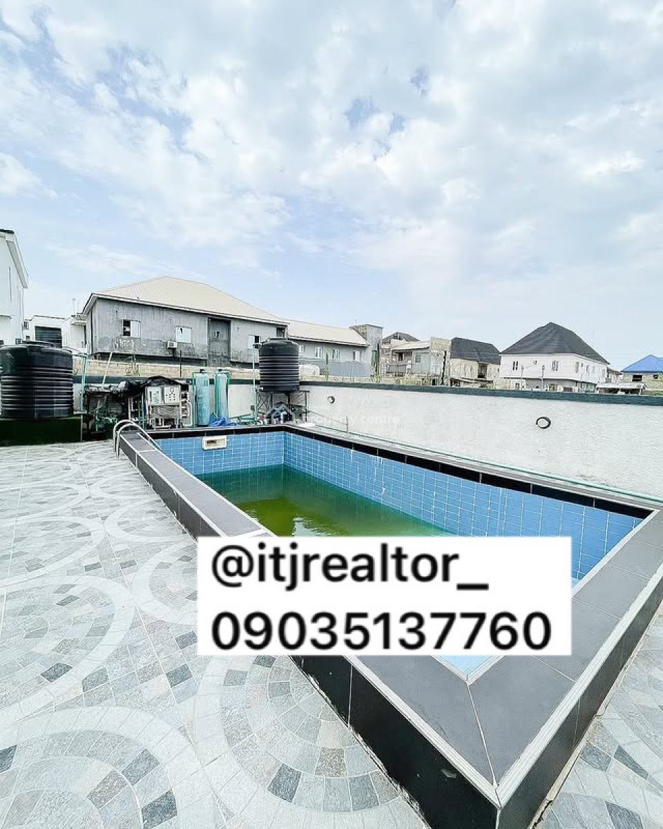 Modern 4 Bedroom Detached Duplex with Swimming Pool and Bq, Ajah, Lagos, Detached Duplex for Sale